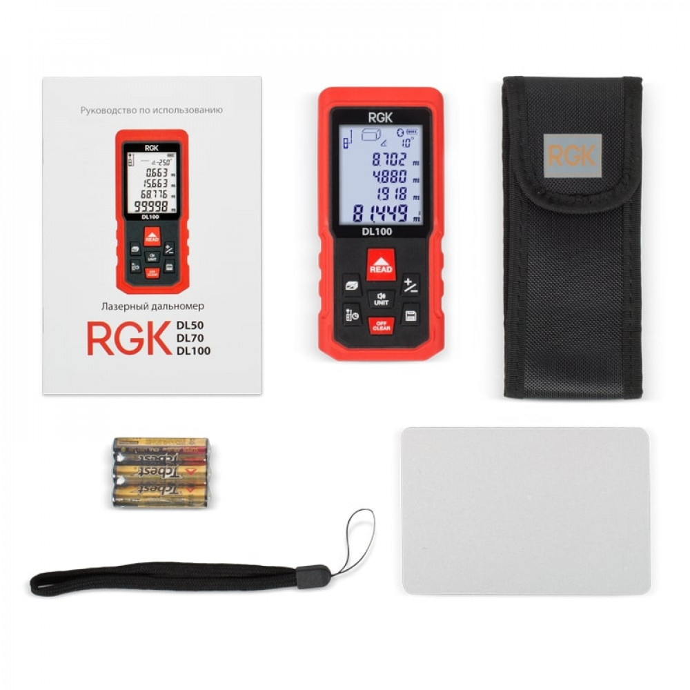 Лазерный дальномер RGK DL100